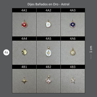 Dijes Bañados CAJA 04A Astral