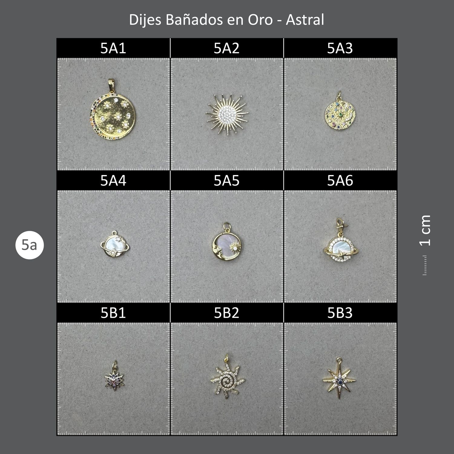 Dijes Bañados CAJA 05A Astral