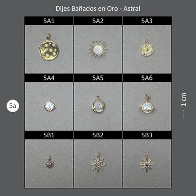 Dijes Bañados CAJA 05A Astral