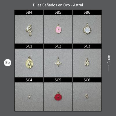 Dijes Bañados CAJA 05B Astral