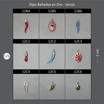 Dijes Bañados CAJA 12B Varios