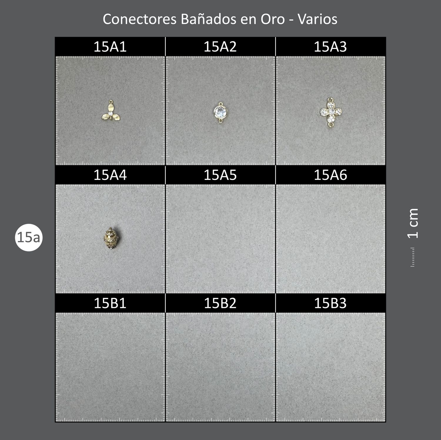 Conectores Bañados CAJA 15A Varios