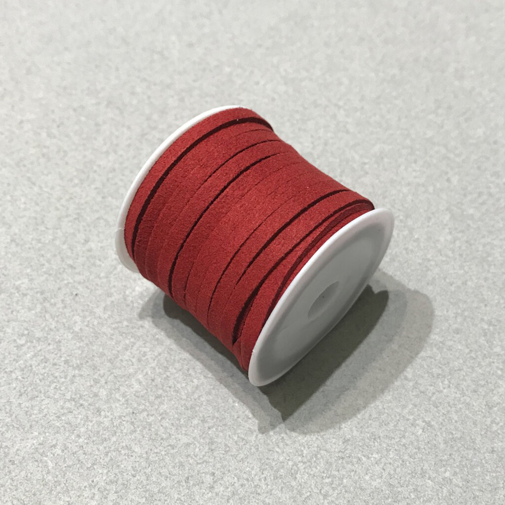 Gamuza Color Rojo Terracota