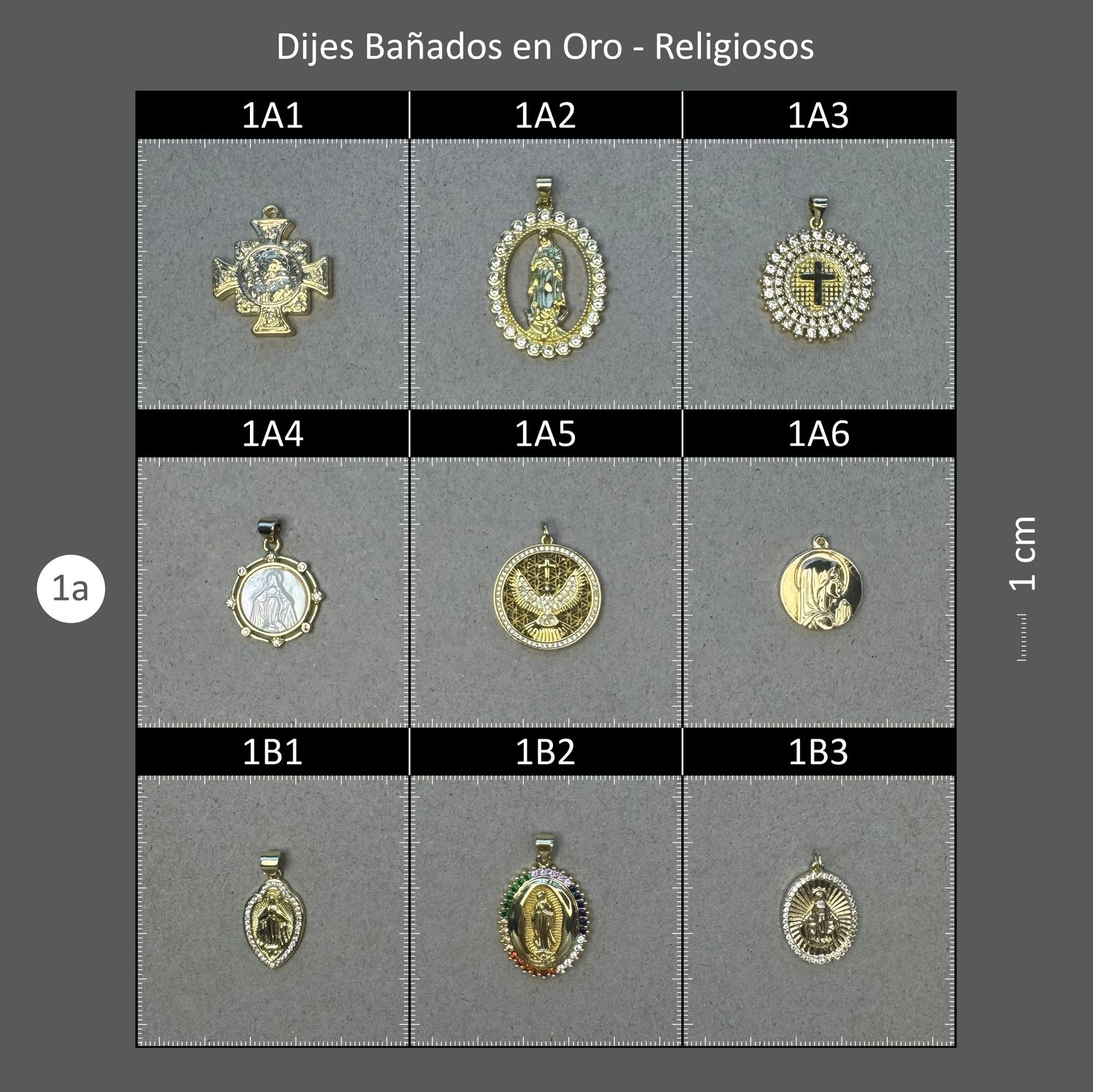 Dijes Bañados CAJA 01A Religiosos