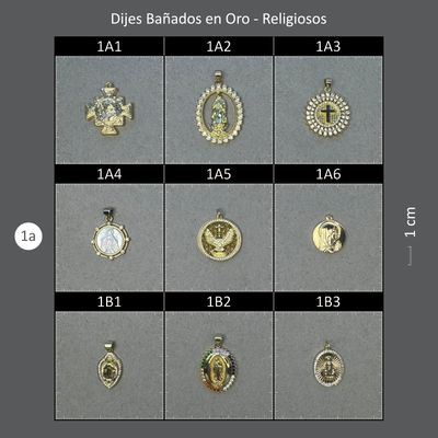 Dijes Bañados CAJA 01A Religiosos