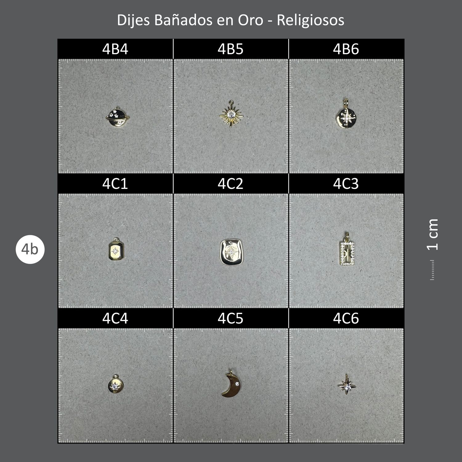 Dijes Bañados CAJA 04B Astral