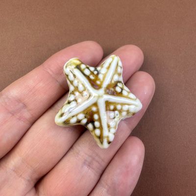 Cerámica Estrella Esmaltada 39 x 37 x 15.5 mm Natural