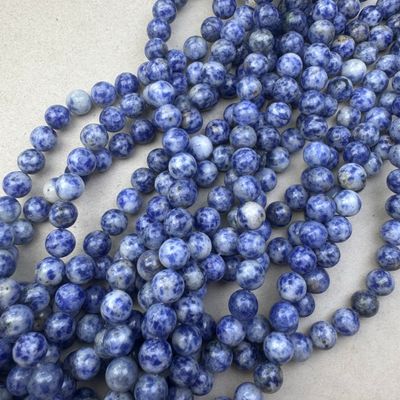 Piedra Natural Jaspe Blue Spot Redondo 10 mm