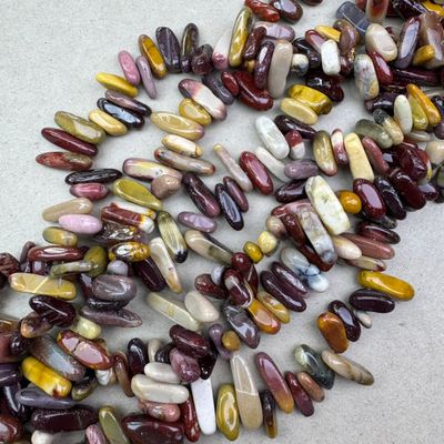 Piedra Natural Jaspe Mocaita Nuggets Grandes 10-30 x 5-10 x 8 mm