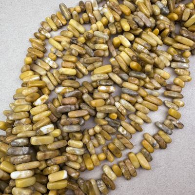 Piedra Natural Opalo Amarillo Nuggets 2-5 x 8-20 x 5-7 mm