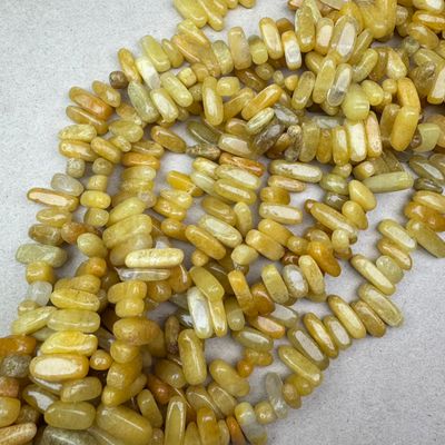 Piedra Natural Jade Topacio Nuggets 10-30 x 4-10 mm