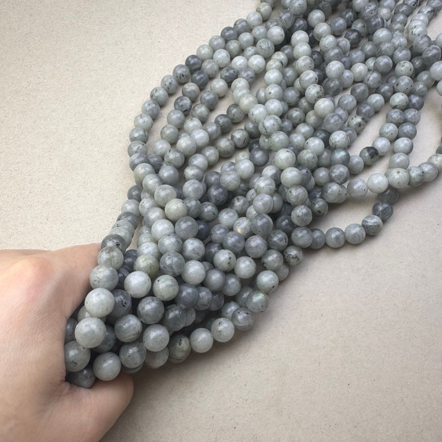 Piedra Natural Labradorita Redonda 10 mm