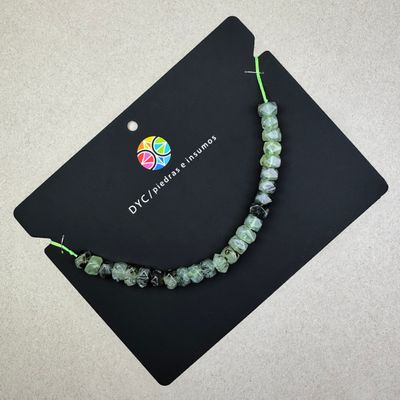 Piedra Natural Prehenita Nuggets 9.5-11 x 6-7 mm