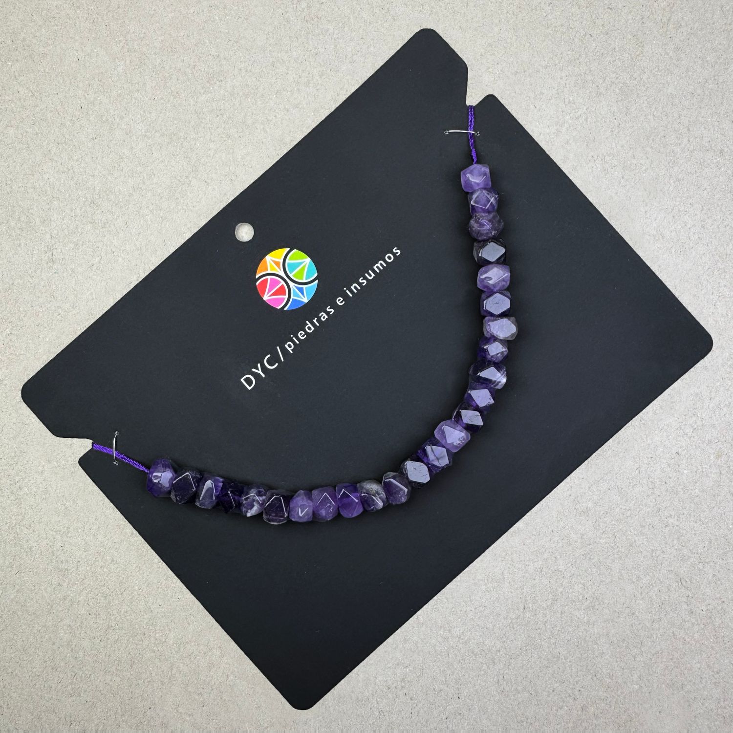 Piedra Natural Amatista Nuggets 9.5-11 x 6-7 mm