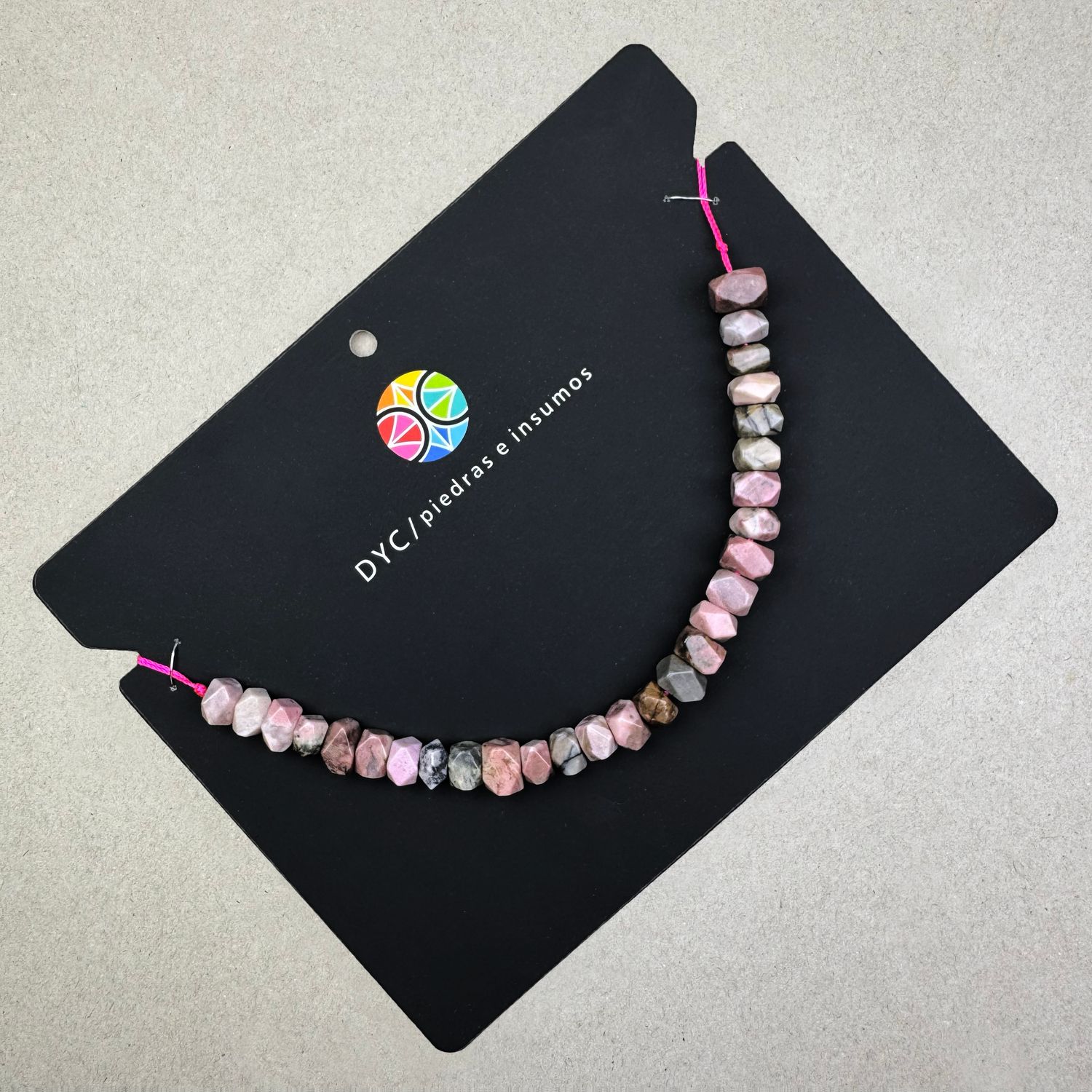 Piedra Natural Rodonita Nuggets 9.5-11 x 6-7 mm