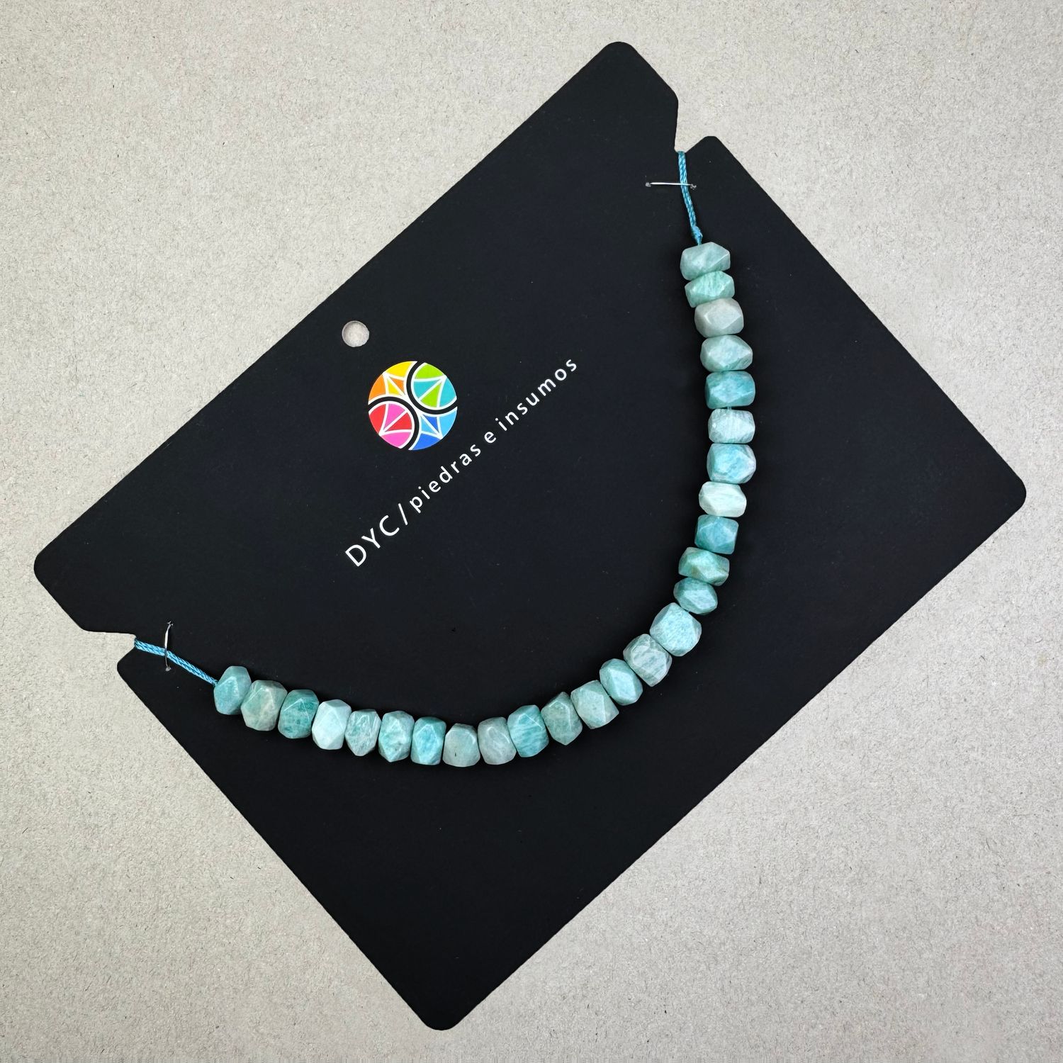 Piedra Natural Amazonita Nuggets 9.5-11 x 6-7 mm