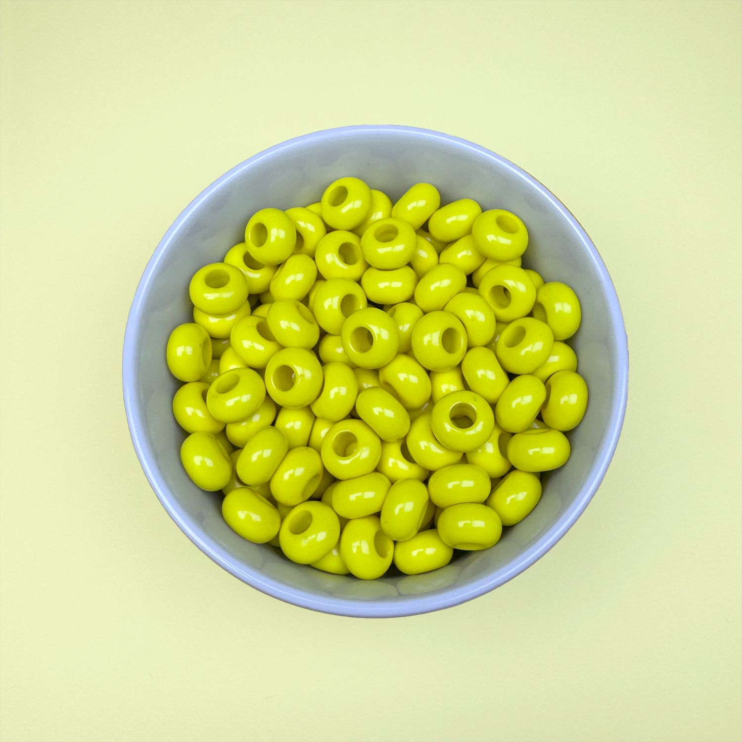 Acrílico Dona Opaca 14 x 8 mm Amarillo