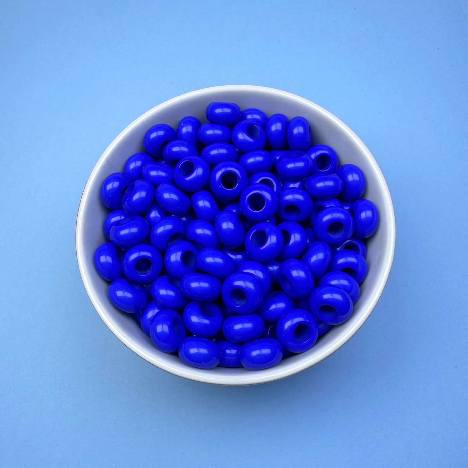 Acrílico Dona Opaca 14 x 8 mm Azul