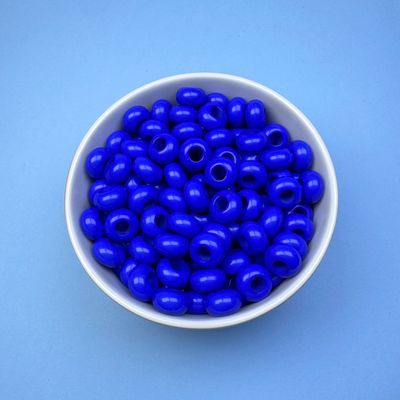 Acrílico Dona Opaca 14 x 8 mm Azul