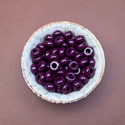 Acrílico Dona Opaca 13 x 7 mm Granate