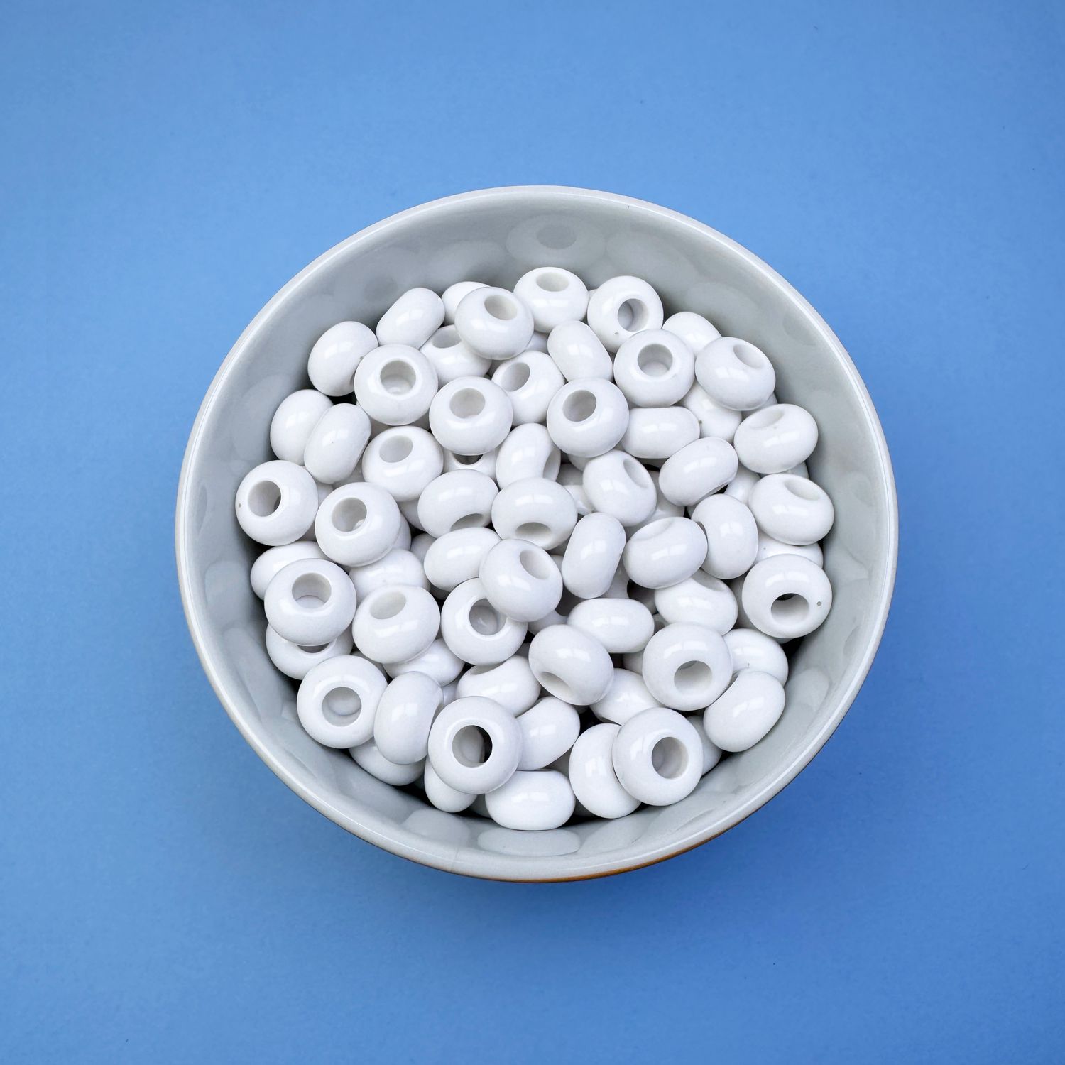 Acrílico Dona Opaca 14 x 8 mm Blanco