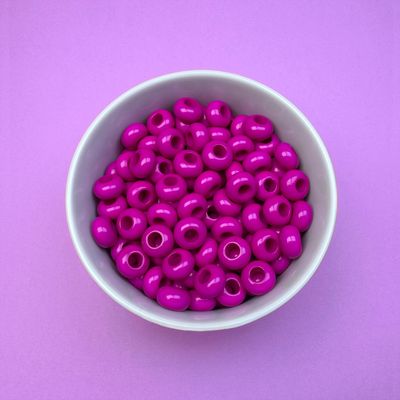 Acrílico Dona Opaca 14 x 8 mm Orquídea