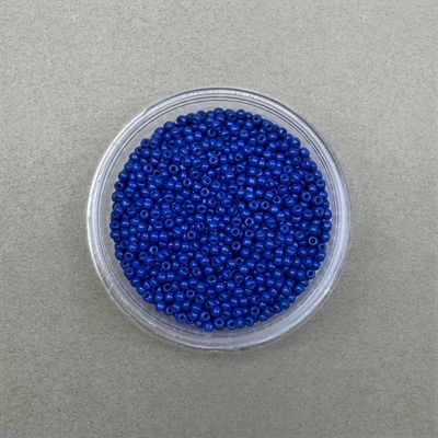 Mostacilla Redonda Calibrada 11/0 (2.3 x 1.5 mm) Azul