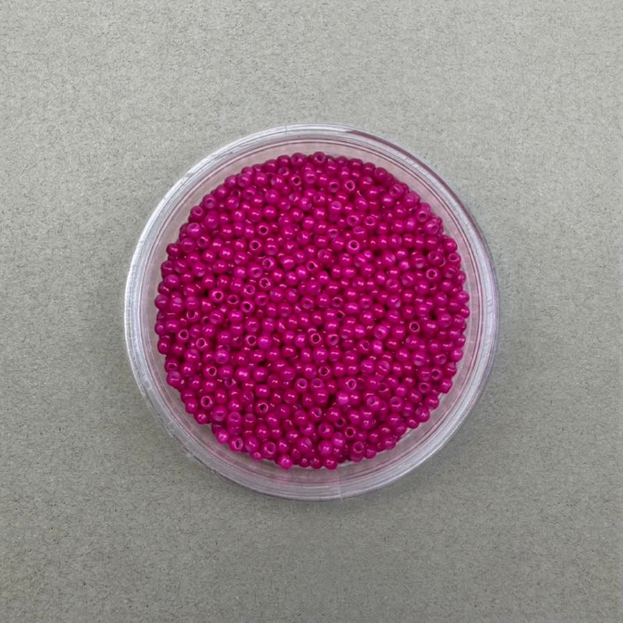 Mostacilla Redonda Calibrada 11/0 (2.3 x 1.5 mm) Fucsia
