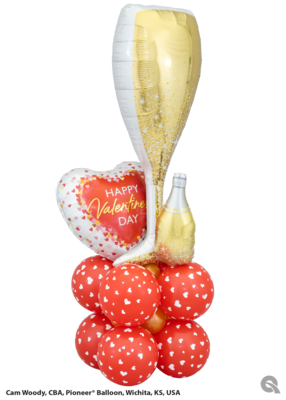 Champagne Standup Tower