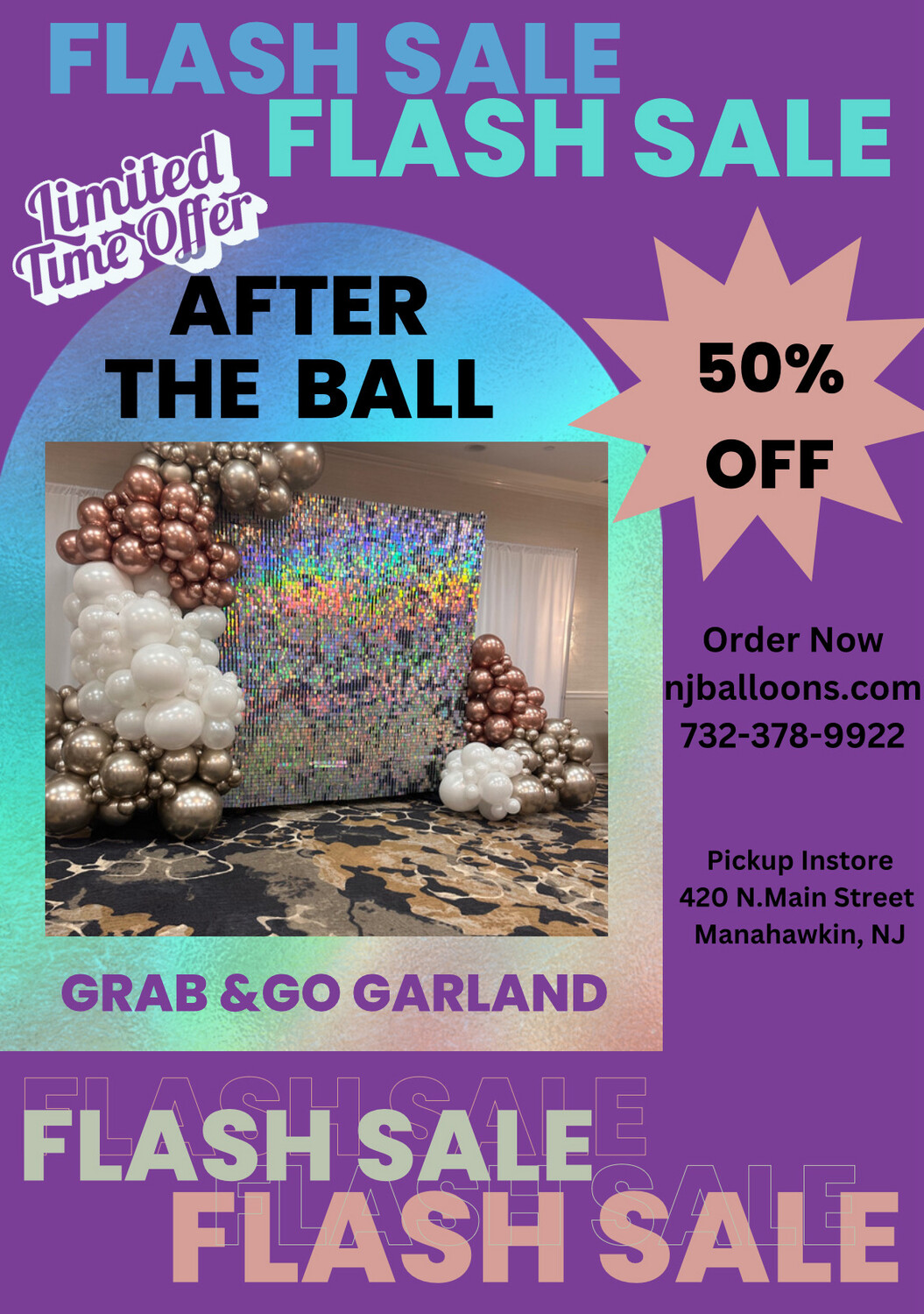 After The Ball - 6ft Garland Special