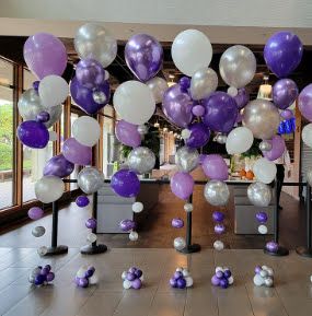 Rising Bubble Floor Bouquet