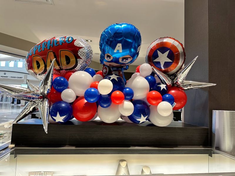Superhero Dad Balloon Marquee