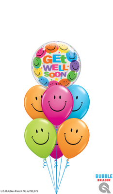 Deco Bubble Get Well Bouquet