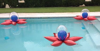 Floating Pool Flowers