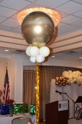Orbz Tassel Tower Centerpiece
