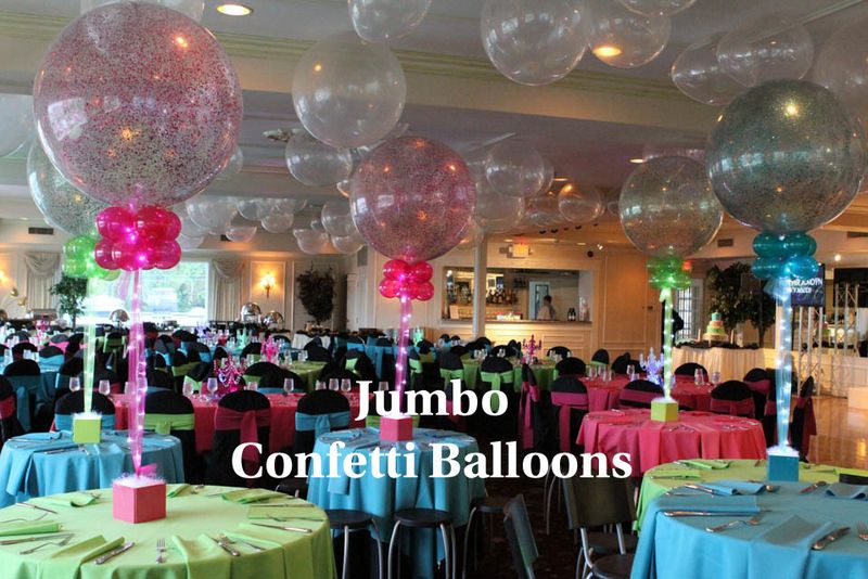 Confetti Bubble Bouquets