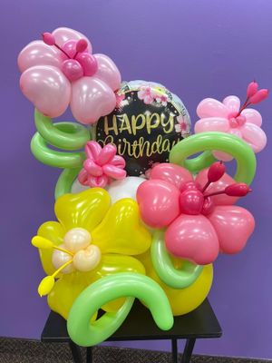 Floral Birthday Mini Marquee