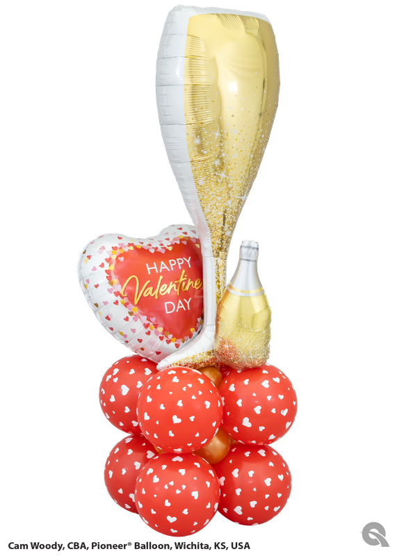 Champagne Standup Tower