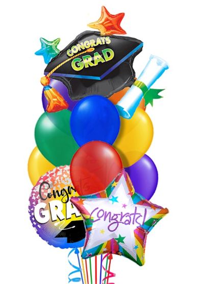 Rainbow Graduation Bouquet