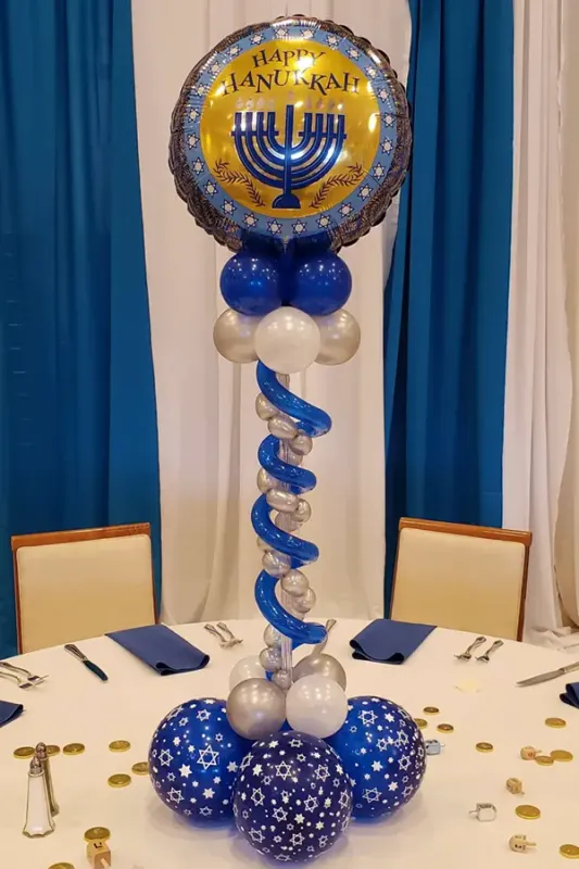 Roman Tower Centerpiece - Hanukkah