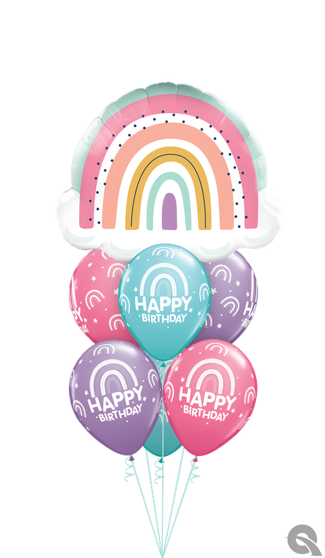 A Splash of Pink Birthday Bouquet