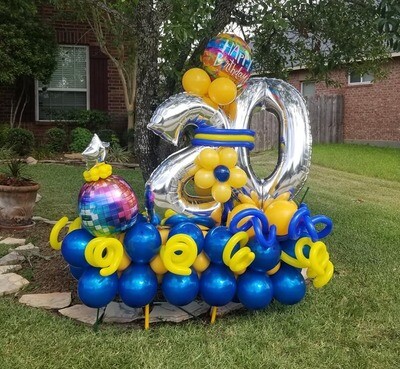 Balloon Stack Marquee Bouquets