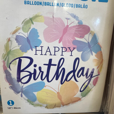 18 Inch Birthday Foils Option -1