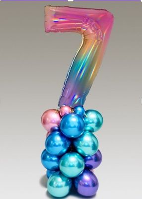 Balloon Stack - Number Marquee