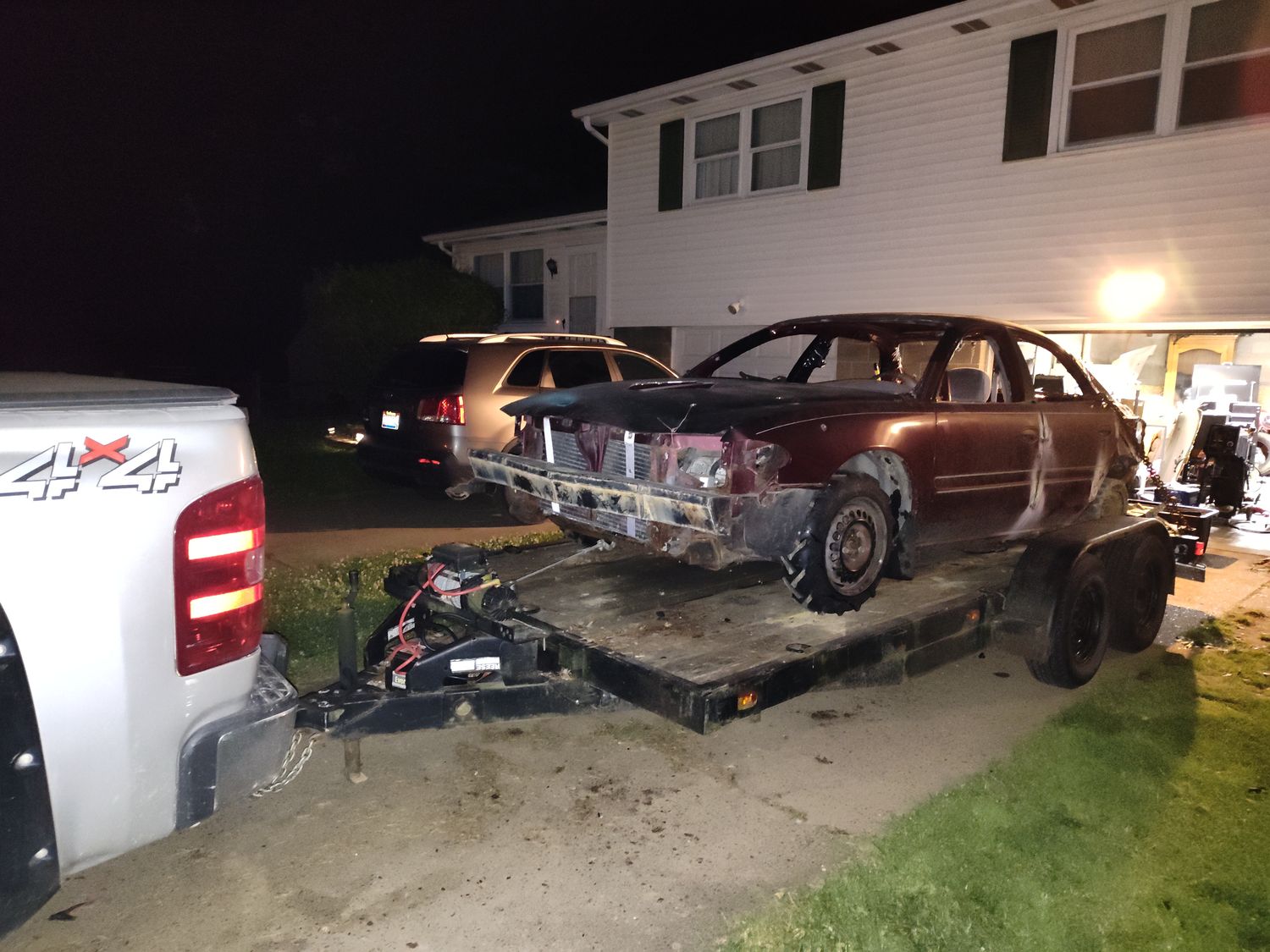 Welded bumper 12ga bumper 8in point