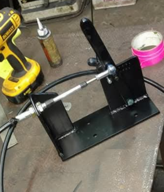 W-body shifter w/cable and trans bracket
