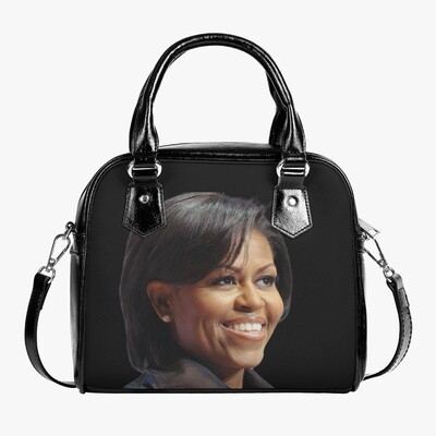 New Michelle Obama Leather Saddle Bag