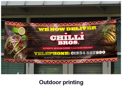 Outdoor printing