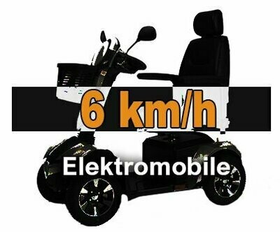 Elektromobile 6 km/h