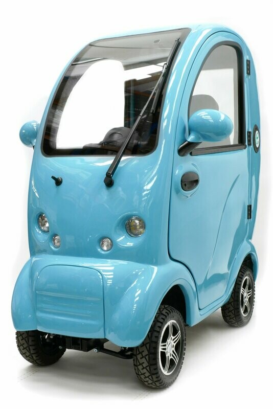 SCOOTERPAC Santorin Kabinenmobil 15 km/h * Mofaauto * Kabinenroller * Elektromobil * Seniorenmobil